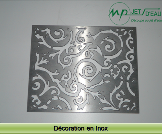 décoration en inox